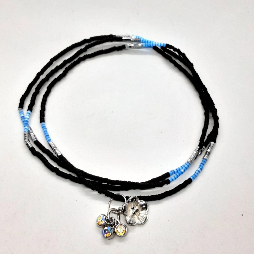 30 inch stretch wrap beaded bracelet